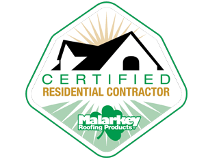 Malarkey certified residential contractor Twin Cities